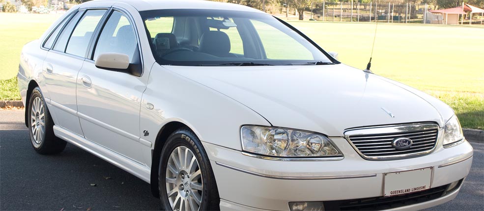 Sedan wedding car